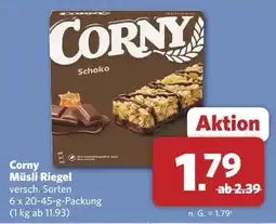 Combi Corny müsli riegel Angebot