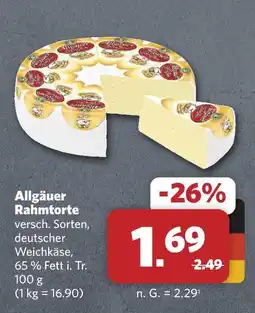 Combi Allgäuer rahmtorte Angebot