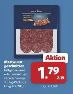 Combi Mettwurst geschnitten Angebot