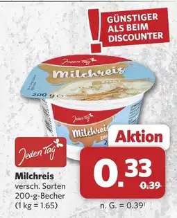 Combi Jeden tag milchreis Angebot
