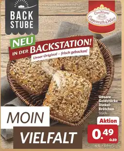 Combi Conditorei coppenrath & wiese goldstücke dinkel-brötchen Angebot