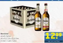 Getränke Arena Warsteiner Angebot