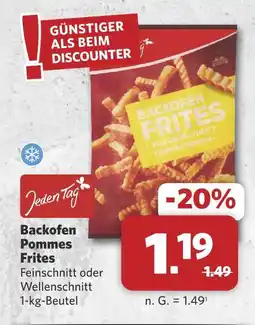 Combi Backofen pommes frites Angebot