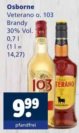Getränkewelt Osborne veterano o. 103 Angebot