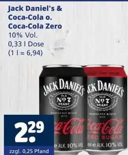 Getränkewelt Jack daniel's & coca-cola Angebot