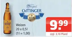 Getränke Oase Oettinger weizen Angebot