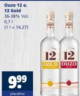 Getränkewelt Ouzo 12 Angebot