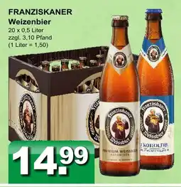 Getränkeparadies Gefromm Franziskaner weizenbier Angebot