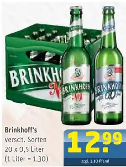 Getränke Arena Brinkhoff's Angebot