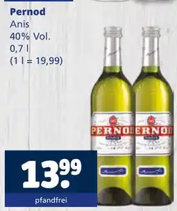 Getränkewelt Pernod anis Angebot
