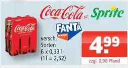 Getränke Oase Coca-cola versch. sorten Angebot