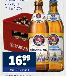 Getränkewelt Paulaner münchner hell original o. alkoholfrei Angebot
