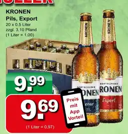 Getränkeparadies Gefromm Kronen pils Angebot