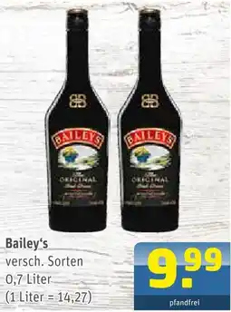 Getränke Arena Bailey's likör Angebot