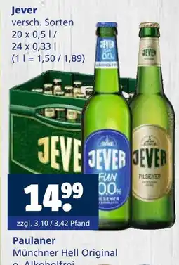 Getränkewelt Jever Angebot