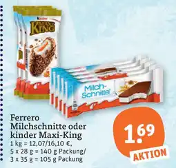 tegut Ferrero milchschnitte Angebot