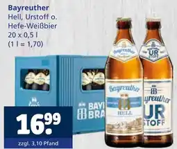 Getränkewelt Bayreuther hell Angebot