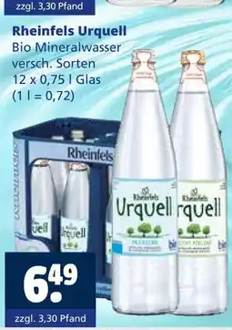 Getränkewelt Rheinfels urquell Angebot