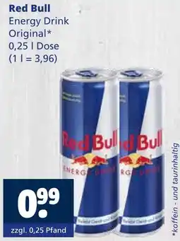 Getränkewelt Red bull energy drink original Angebot