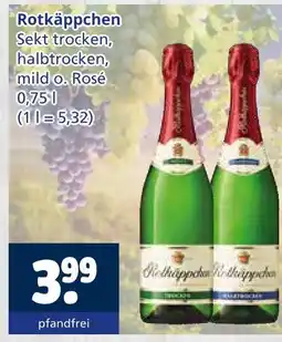 Getränkewelt Rotkäppchen sekt trocken Angebot