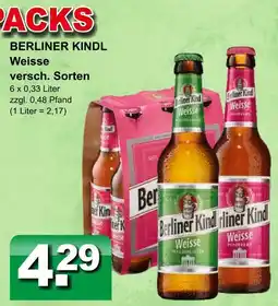 Getränkeparadies Gefromm Berliner kindl weisse Angebot