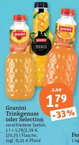 tegut Granini trinkgenuss Angebot