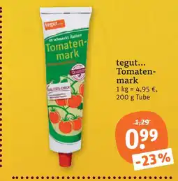 tegut Tegut... tomatenmark Angebot