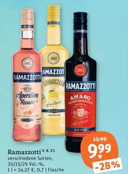 tegut Ramazzotti likör Angebot