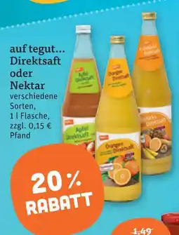 tegut Tegut... direktsaft Angebot