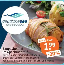 tegut Deutschesee pangasiusfilet im speckmantel Angebot