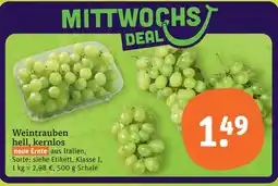 tegut Weintrauben Angebot