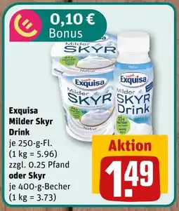 nahkauf Exquisa milder skyr drink Angebot