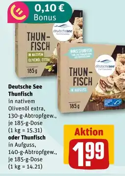 nahkauf Deutsche see thunfisch Angebot
