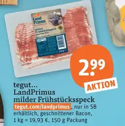 tegut Tegut... landprimus milder frühstücksspeck Angebot