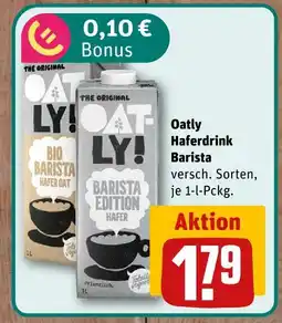 nahkauf Oatly haferdrink barista Angebot