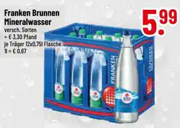 trinkgut Franken brunnen mineralwasser Angebot