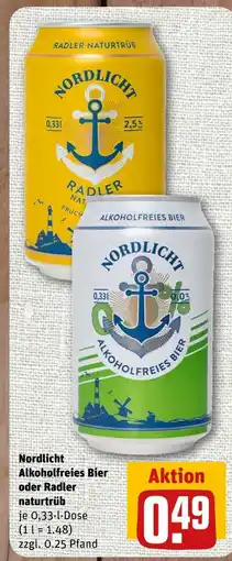 nahkauf Nordlicht alkoholfreies bier oder radler naturtrüb Angebot