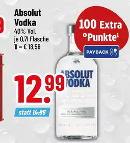 trinkgut Absolut vodka Angebot