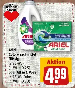nahkauf Ariel colorwaschmittel flüssig Angebot