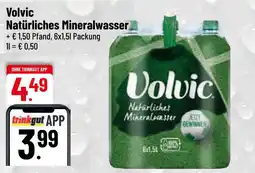 trinkgut Volvic natürliches mineralwasser Angebot