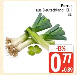 Marktkauf Porree Angebot