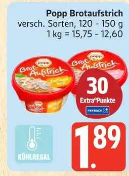 Marktkauf Popp brotaufstrich Angebot