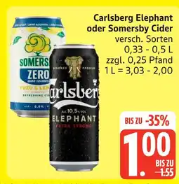 Marktkauf Carlsberg elephant Angebot