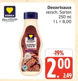 Marktkauf Edeka herzstücke dessertsauce Angebot