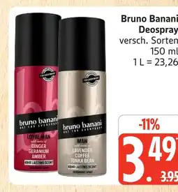 Marktkauf Bruno banani deospray Angebot