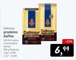 KONSUM Dallmayr prodomo kaffee Angebot