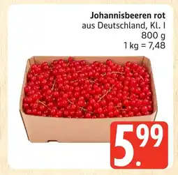 Marktkauf Johannisbeeren rot Angebot