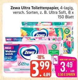 Marktkauf Zewa ultra toilettenpapier Angebot