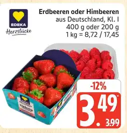 Marktkauf Edeka herzstücke erdbeeren Angebot