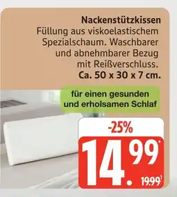 Marktkauf Nackenstützkissen Angebot